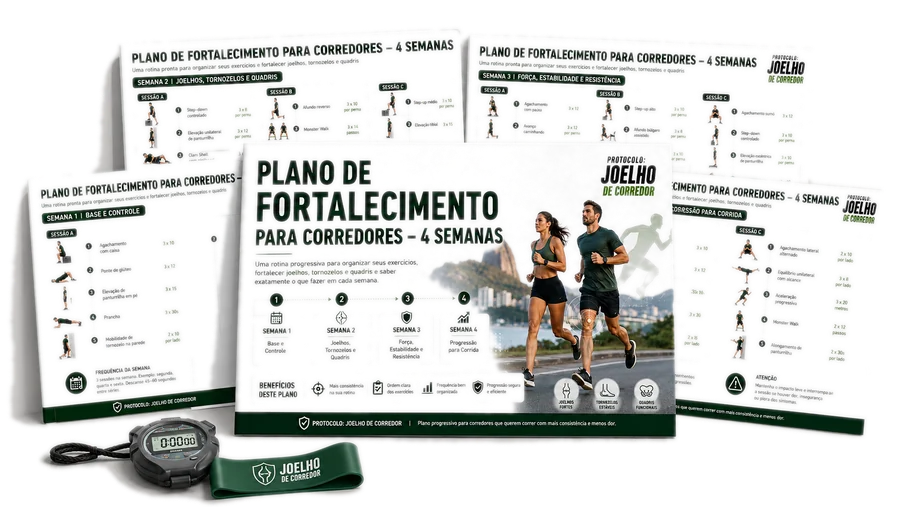 Plano de Fortalecimento para Corredores: 4 Semanas
