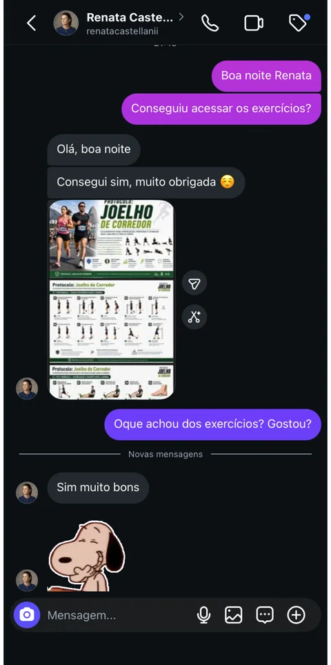 Print de depoimento de cliente 4