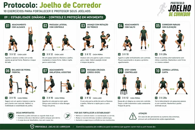 Página de estabilidade dinâmica do protocolo